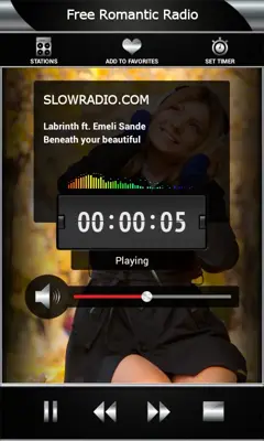 Free Romantic Radio android App screenshot 3